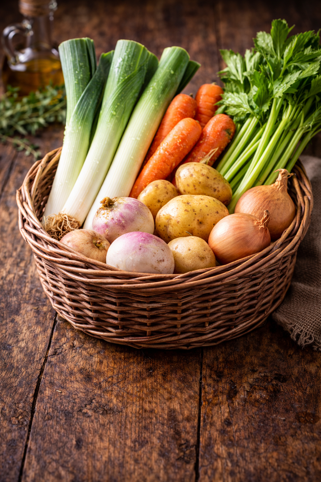 Panier Pot-au-feu - légumes frais