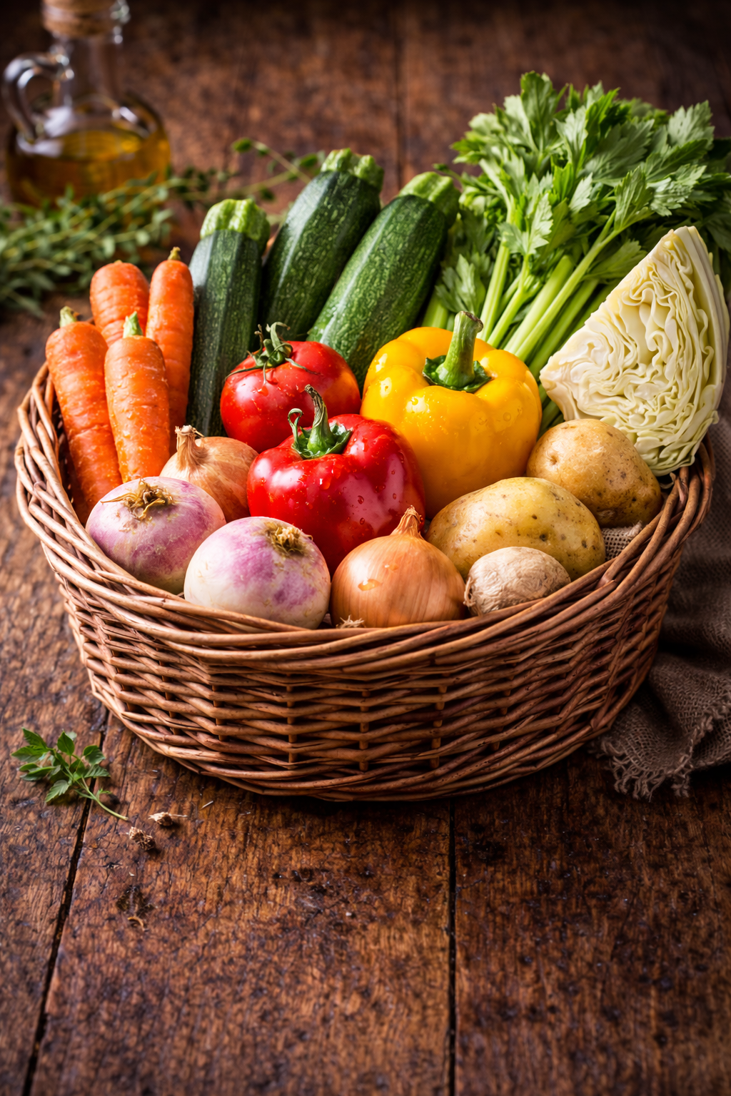 Panier Couscous - légumes frais