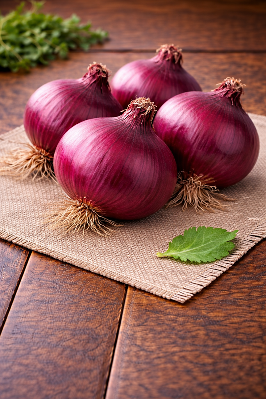 Oignons rouges