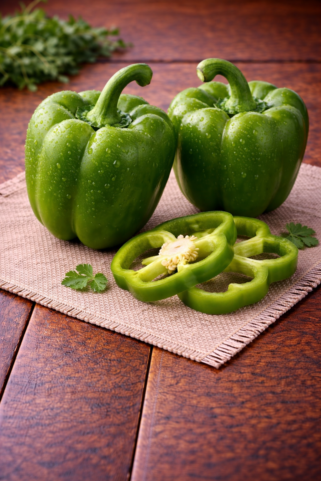 Poivrons verts