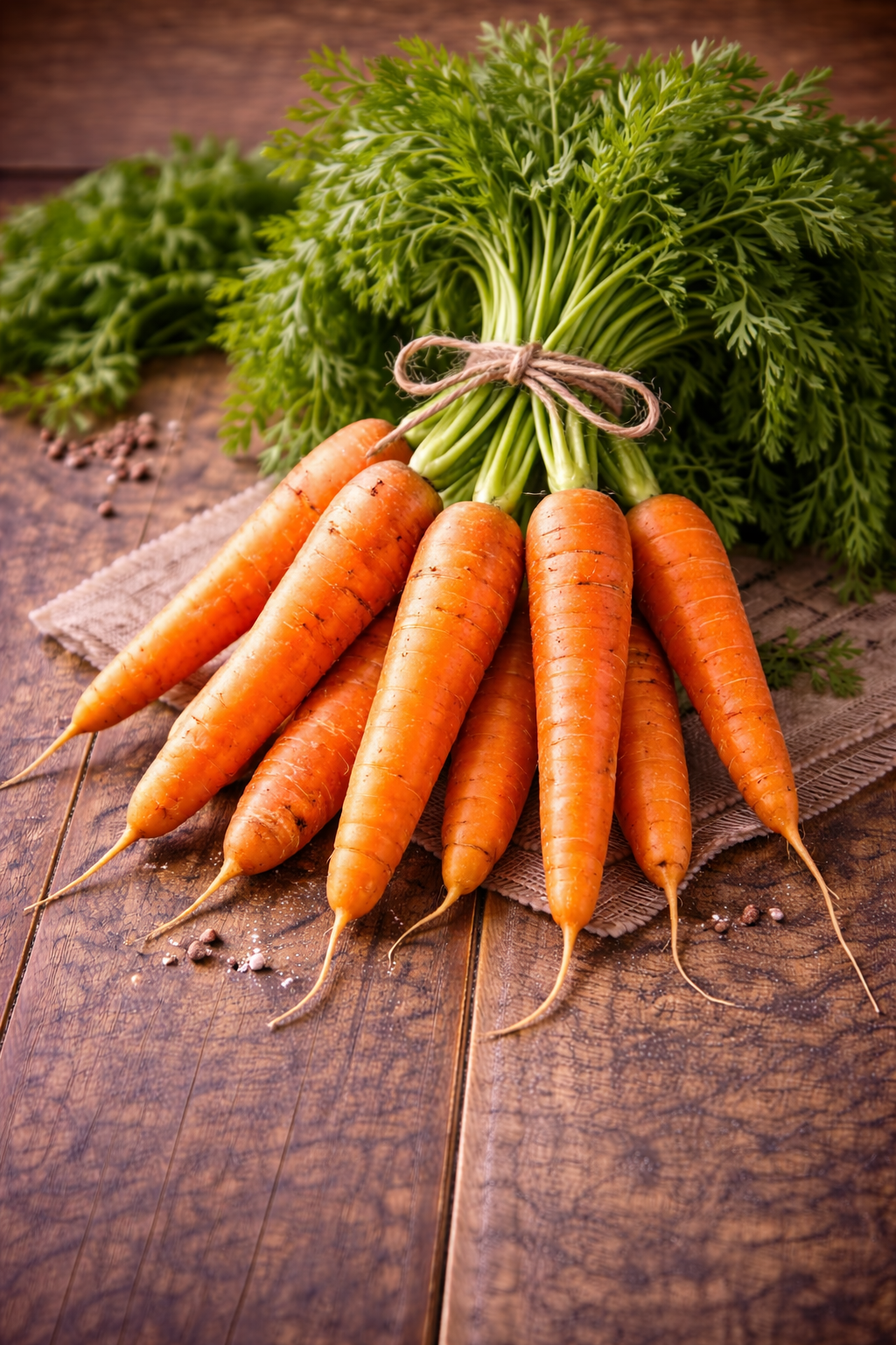 Carottes fanes