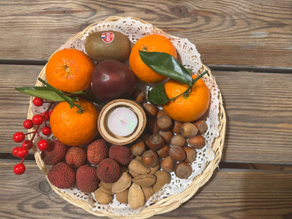 Assiette de fruits sec